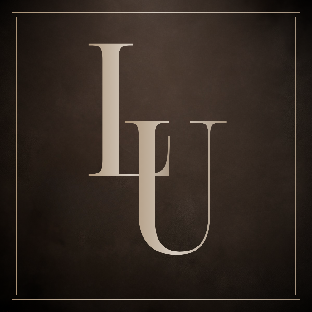Лого на Livre Unique — сватбени покани и хартиени детайли